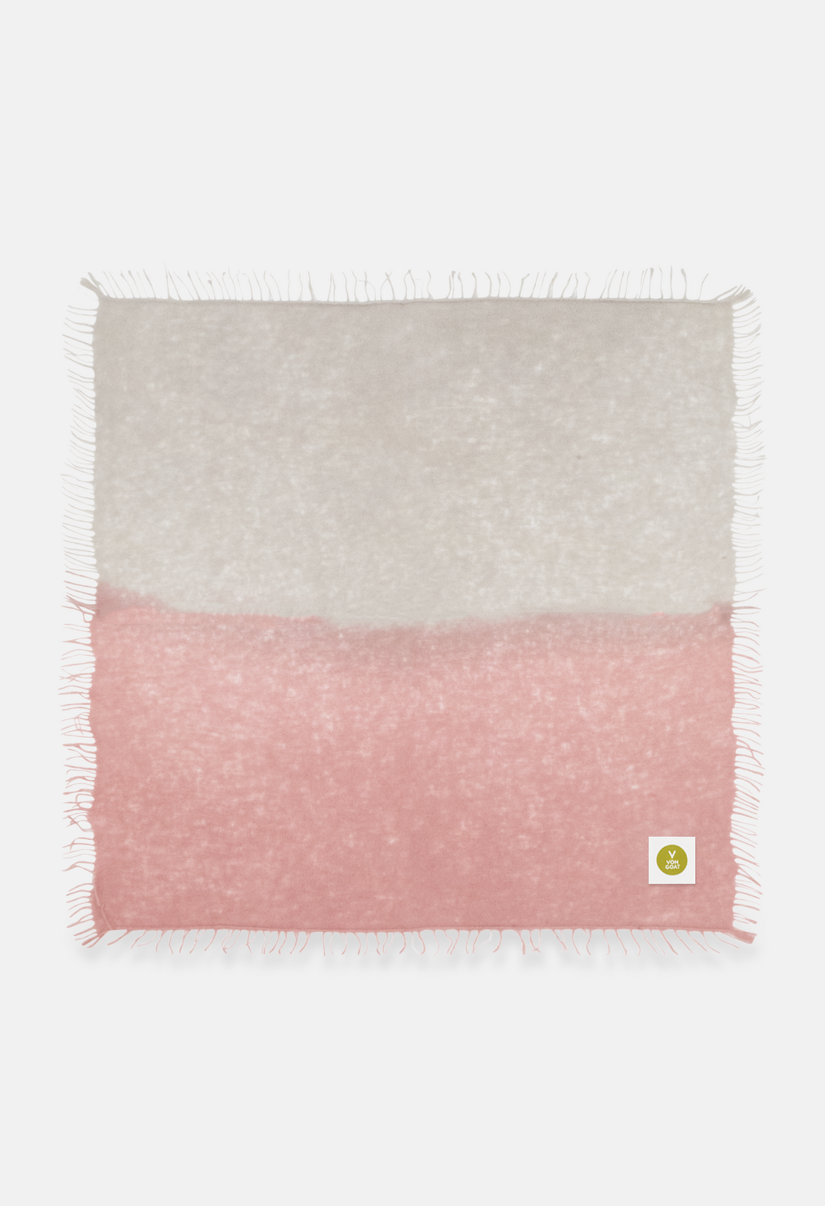 Bandana Zephyr/Overcast mit Fransen