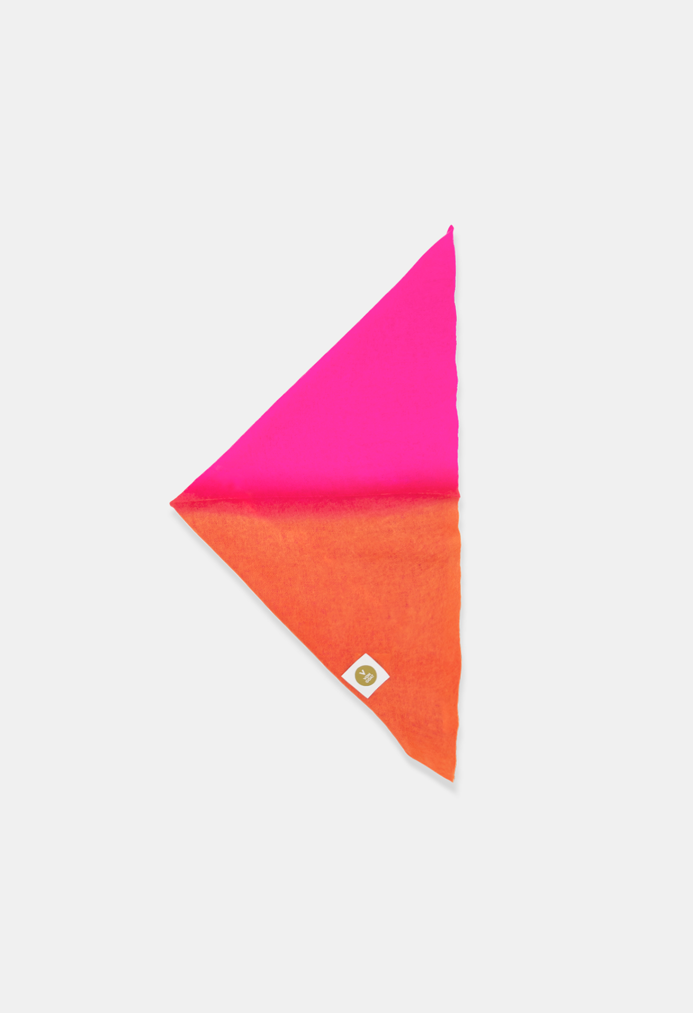BANDANA NEON PINK/ORANGE DAISY