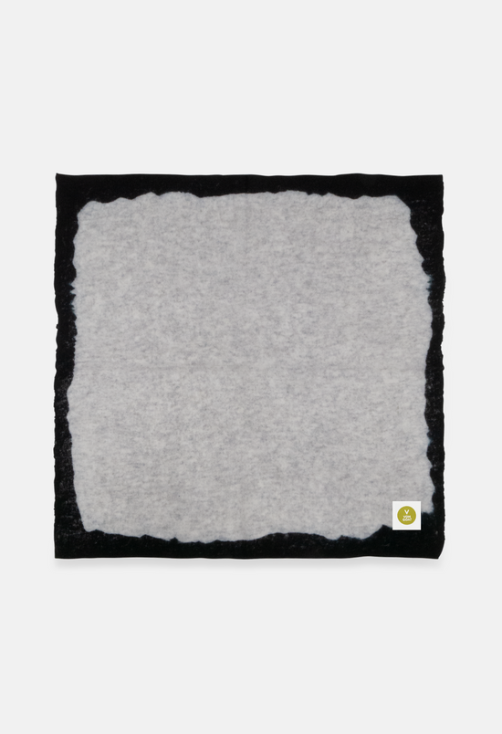 Bandana Mel. Light Grey/Black