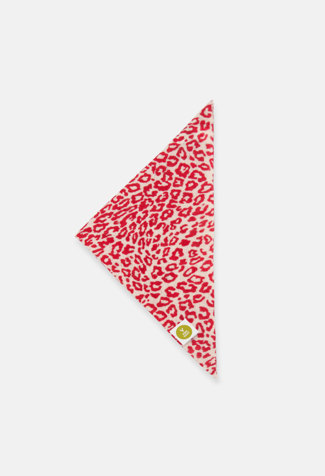 BANDANA LEO WHITE/BORDEAUX