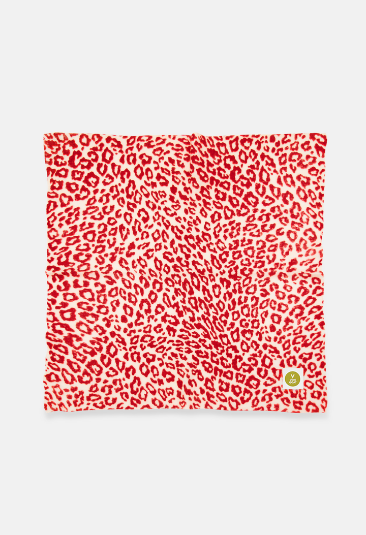 BANDANA LEO WHITE/BORDEAUX