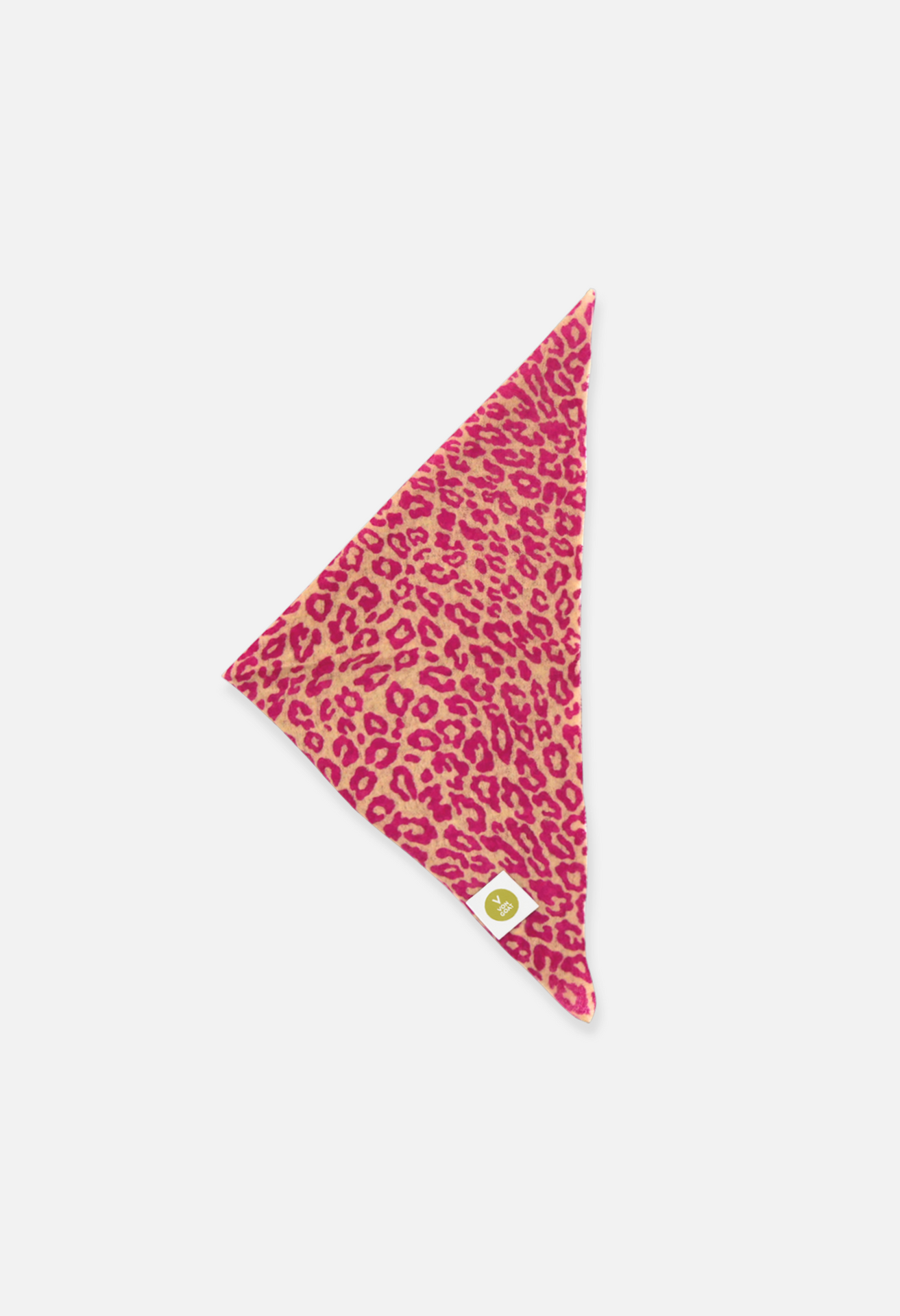 BANDANA LEO LATTE/NEON PINK