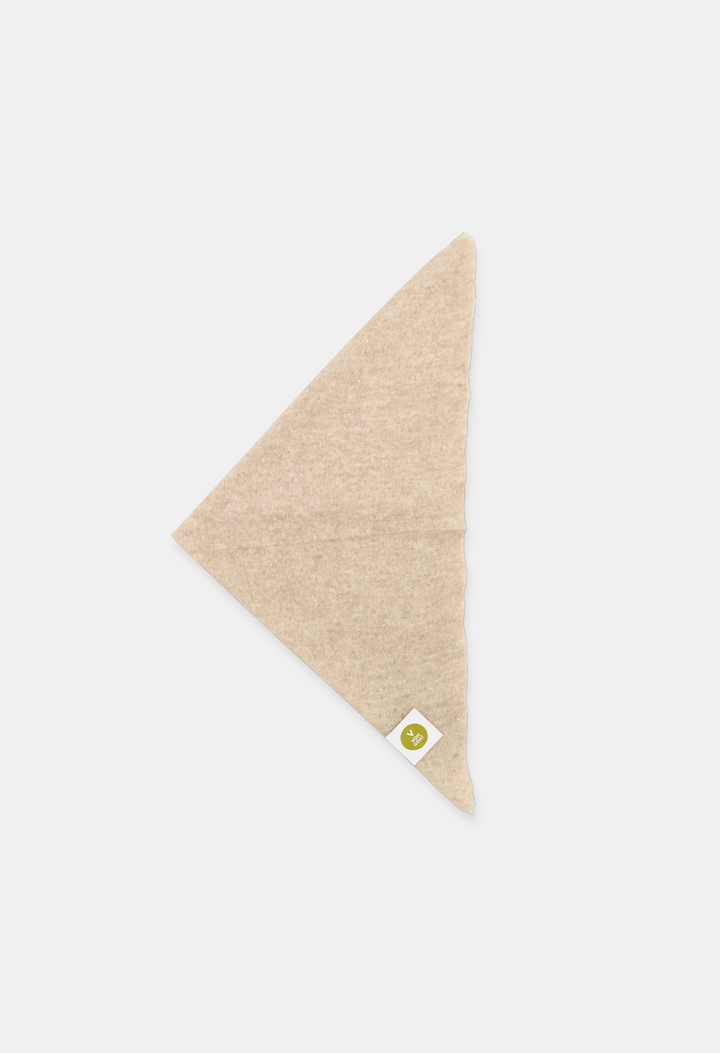 Bandana Mel. Beige Glitter