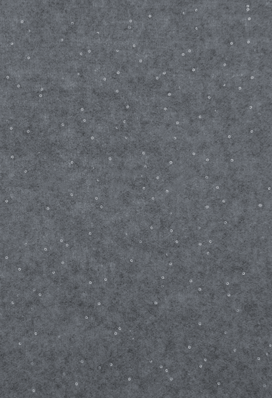 BANDANA MEL. DARK GREY GLITTER