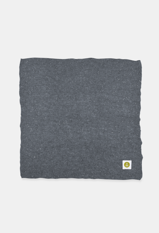 BANDANA MEL. DARK GREY GLITTER