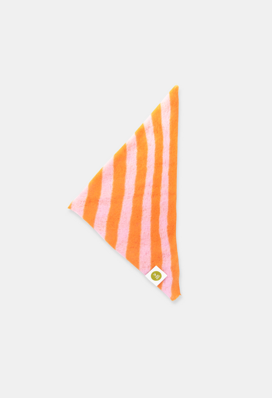 BANDANA CARROT CURL/PINK TULLE