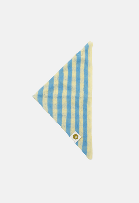 BANDANA TRANSPARENT YELLOW/DELICATE BLUE