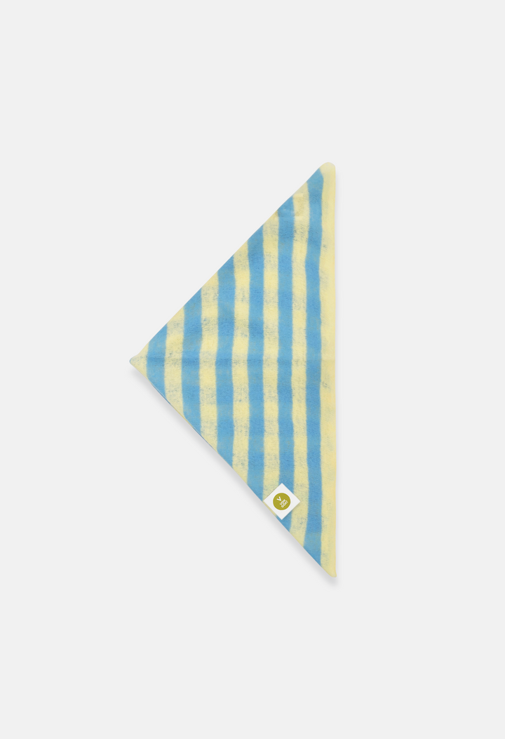 BANDANA TRANSPARENT YELLOW/DELICATE BLUE