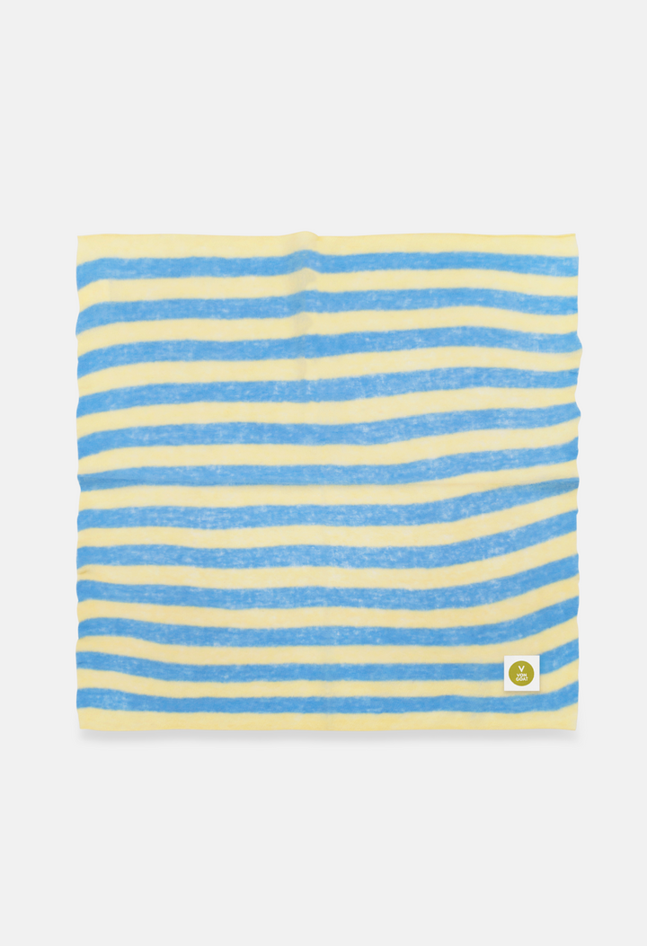 BANDANA TRANSPARENT YELLOW/DELICATE BLUE