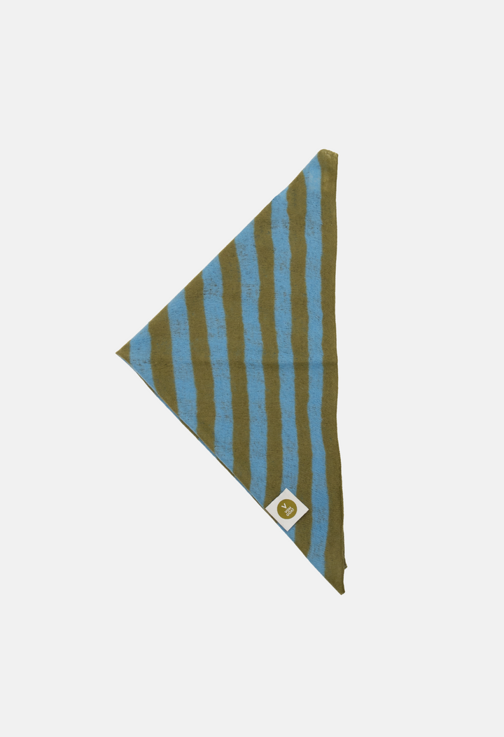 BANDANA FIR GREEN/DELICATE BLUE