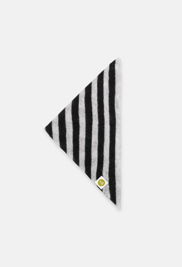 Bandana Mel. Light Grey/Black