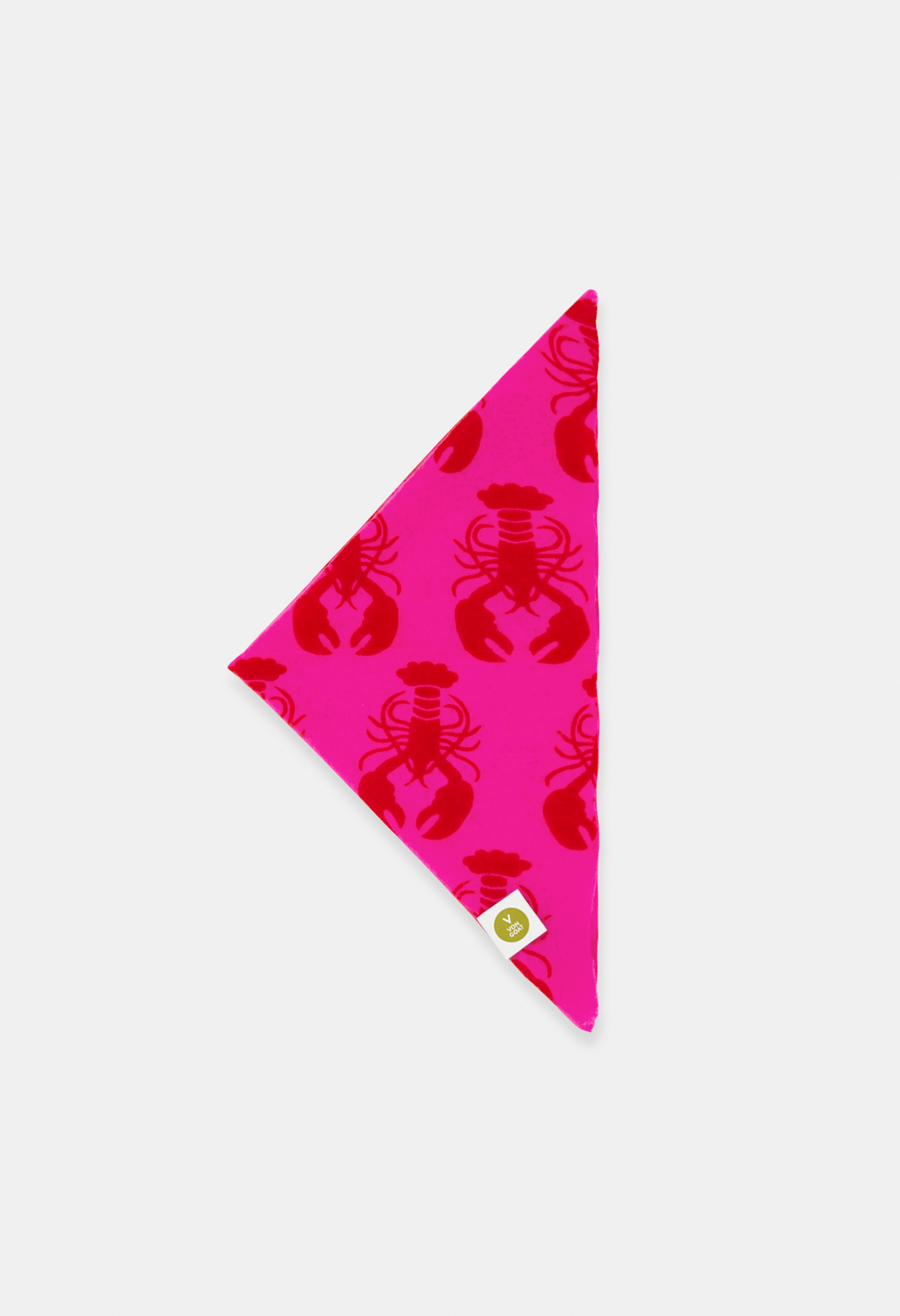 BANDANA LOBSTER SUGAR PLUM/ORANGE DAISY