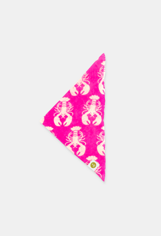BANDANA LOBSTER SUGAR PLUM/WHITE