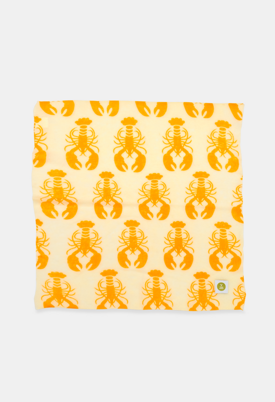 BANDANA LOBSTER WHITE/CARROT