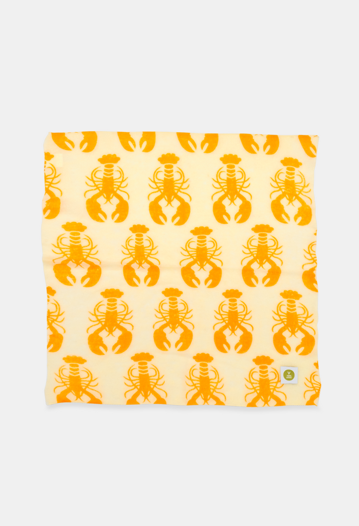 BANDANA LOBSTER WHITE/CARROT
