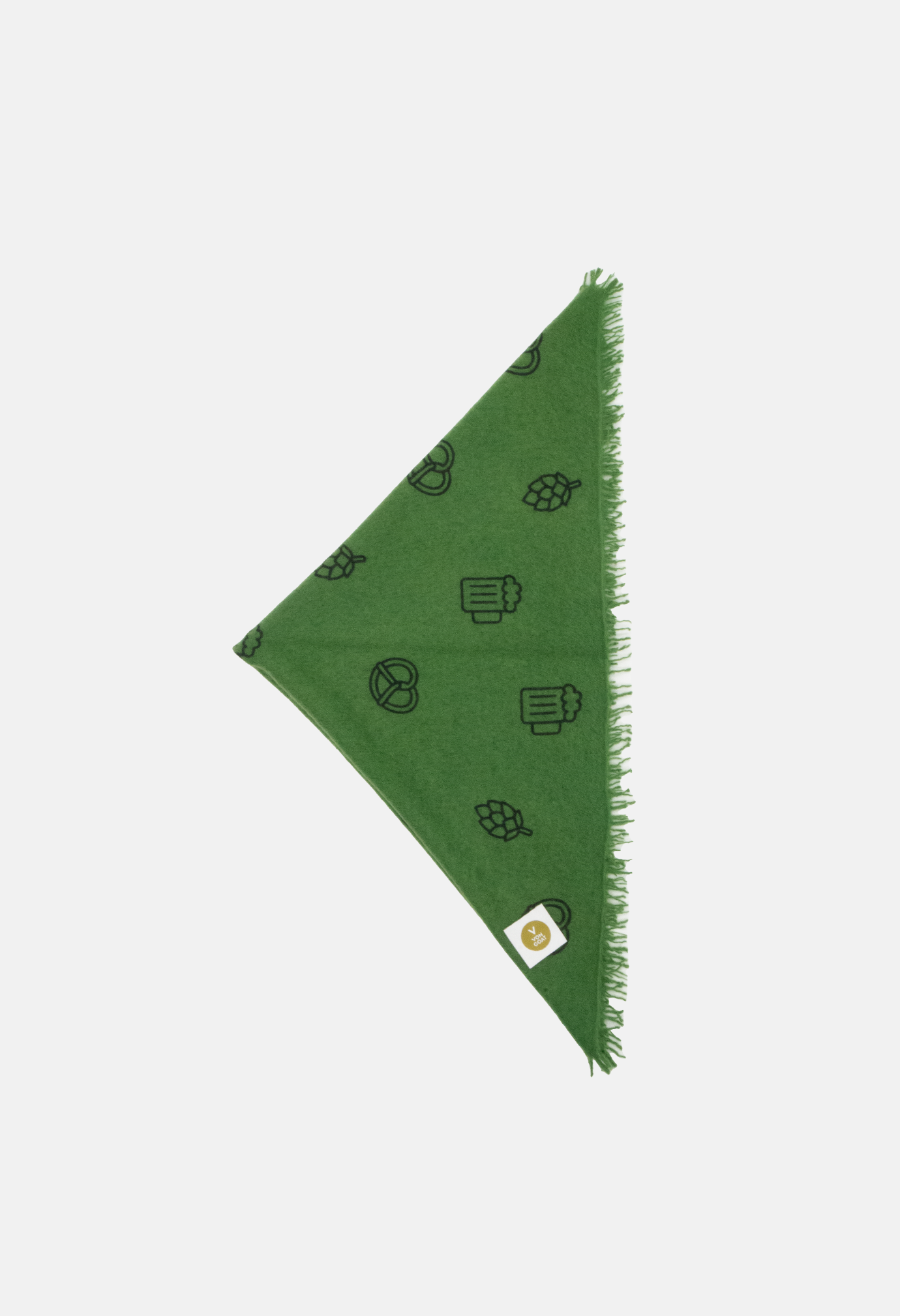 Bandana Wiesn Edition Hopfen mit Fransen