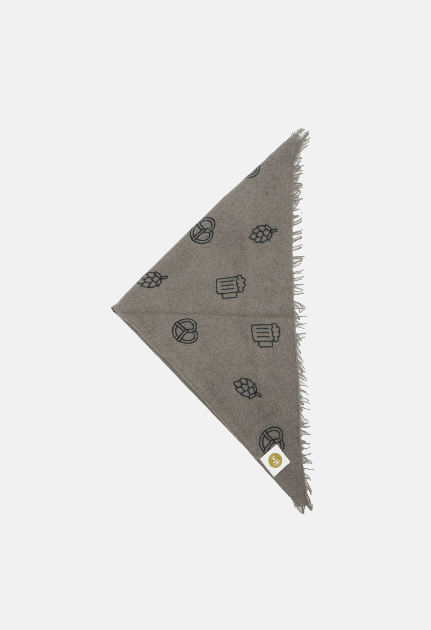 Bandana Wiesn Edition Pine Bark mit Fransen