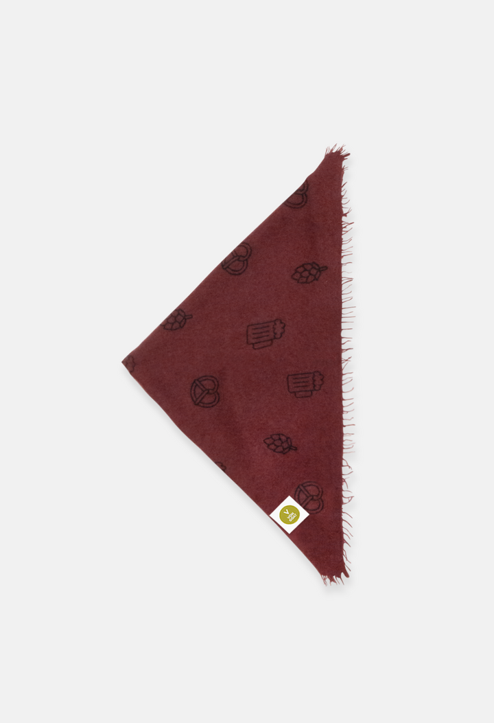 Bandana Traditional Costume Edition Bock Beer with Fringes