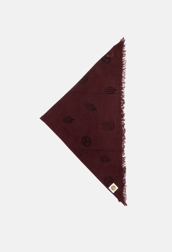 Bandana Wiesn Edition Bockbier XL mit Fransen