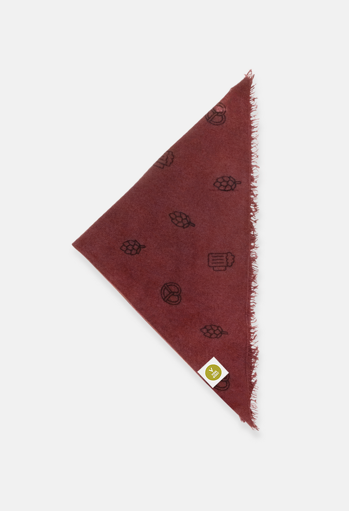 Bandana Tracht Edition Bockbier XL mit Fransen