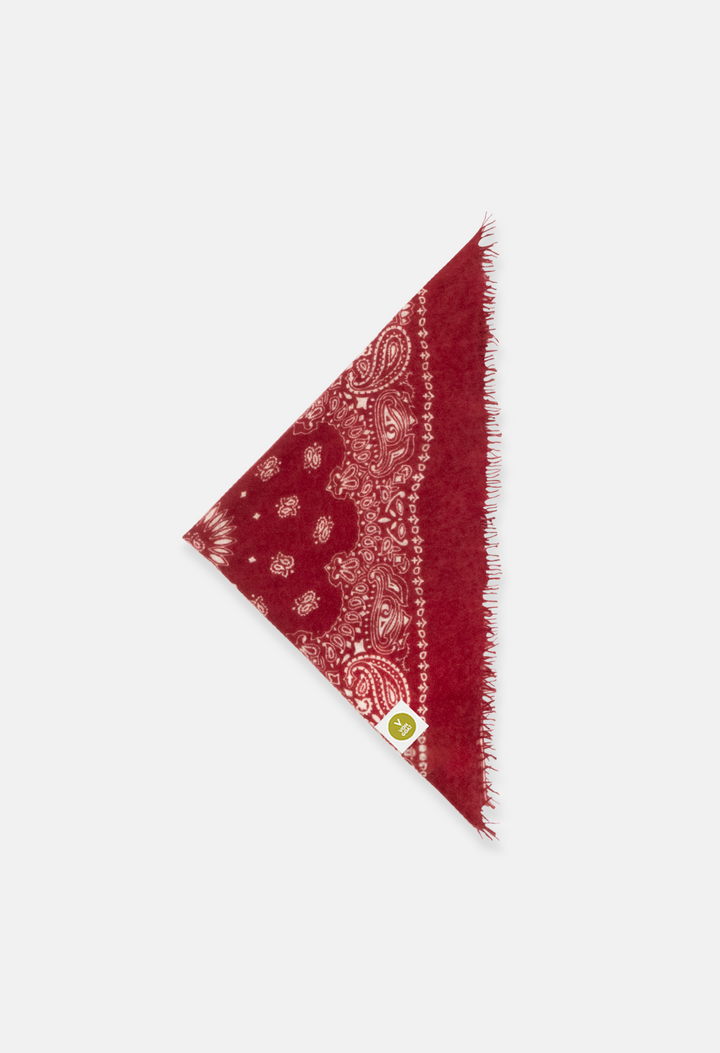Bandana Paisley AAA with Fringe