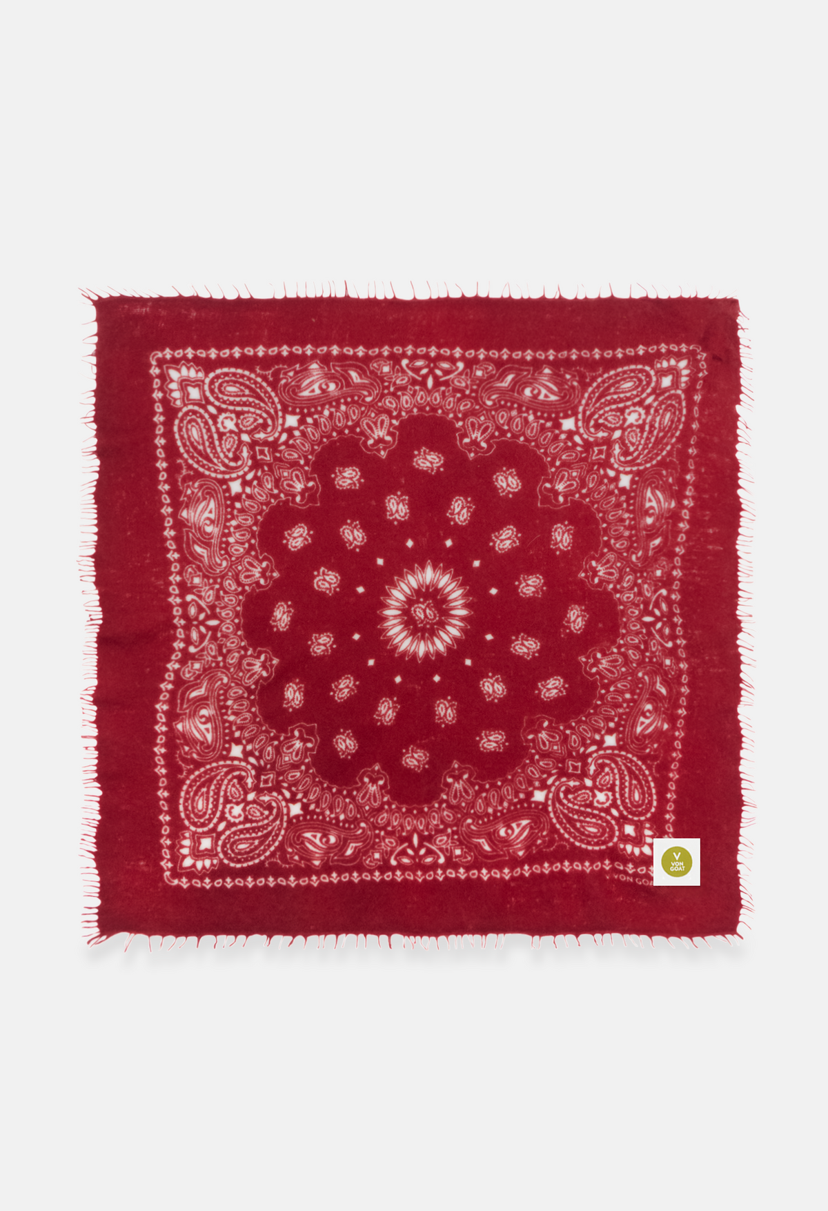 Bandana Paisley AAA with Fringe