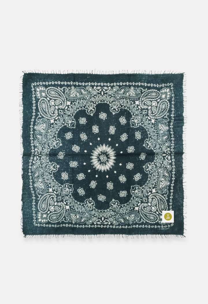 Bandana Paisley AAB XL mit Fransen