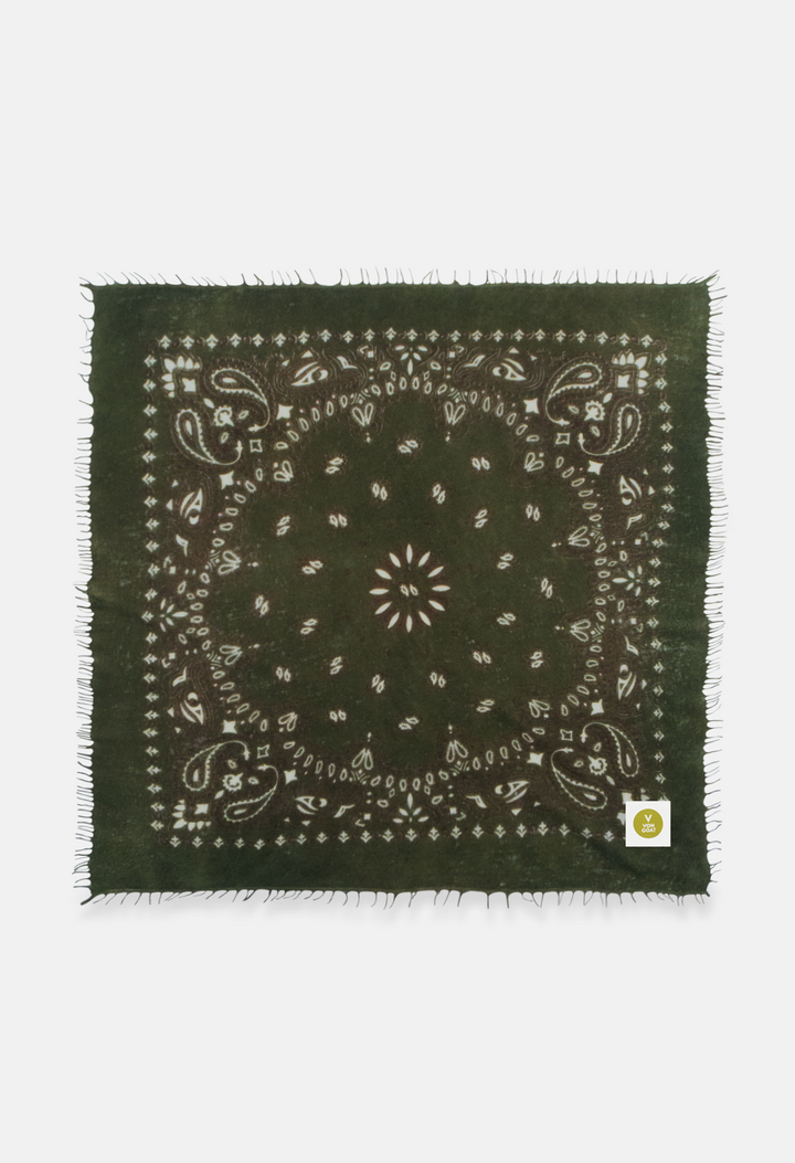 Bandana Paisley AAC with fringes