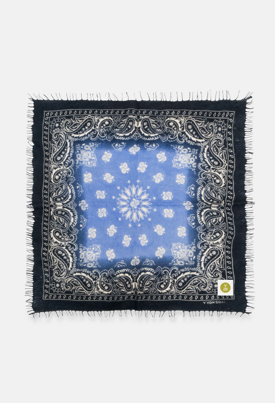Bandana Paisley AH with Fringes