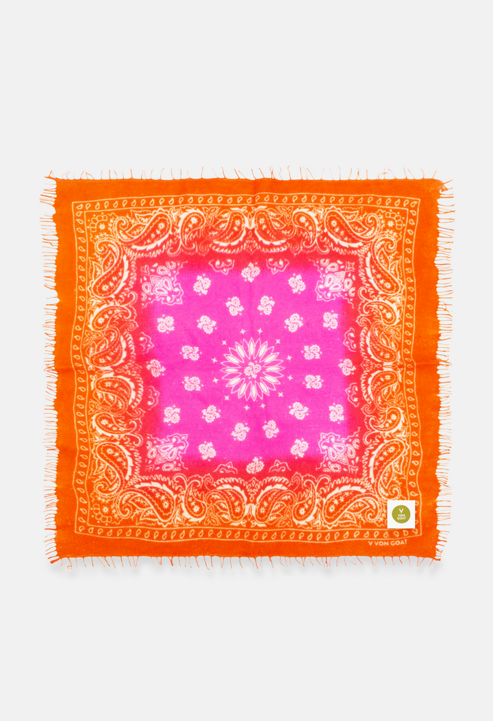 Bandana Paisley AI mit Fransen