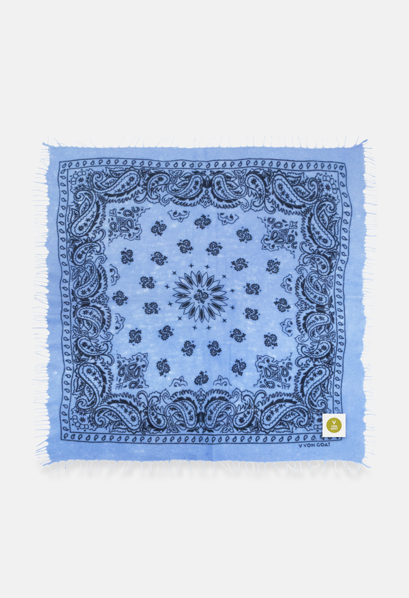 Paisley AJ bandana with fringes