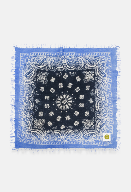 Paisley AK Bandana with Fringes