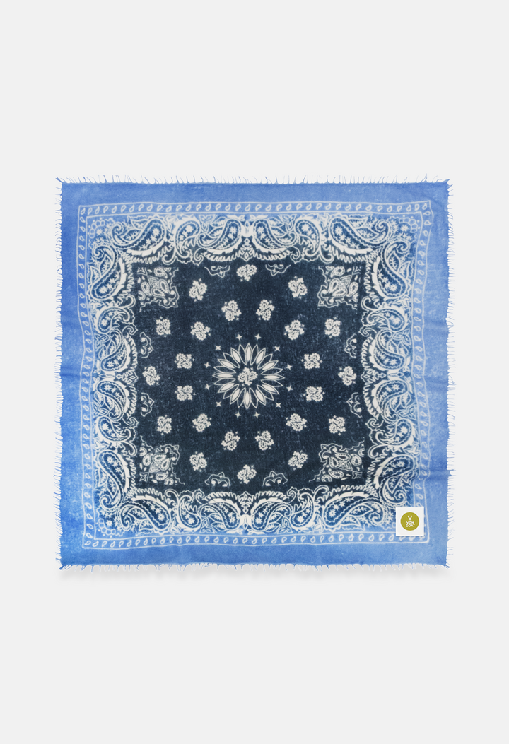 Bandana Paisley AK XL mit Fransen