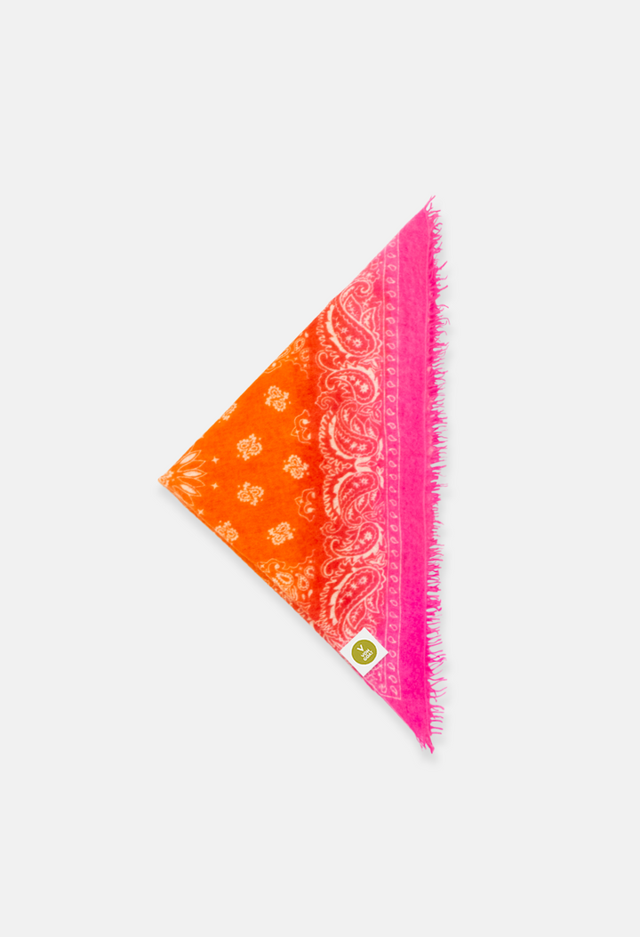 Bandana Paisley AM with Fringes