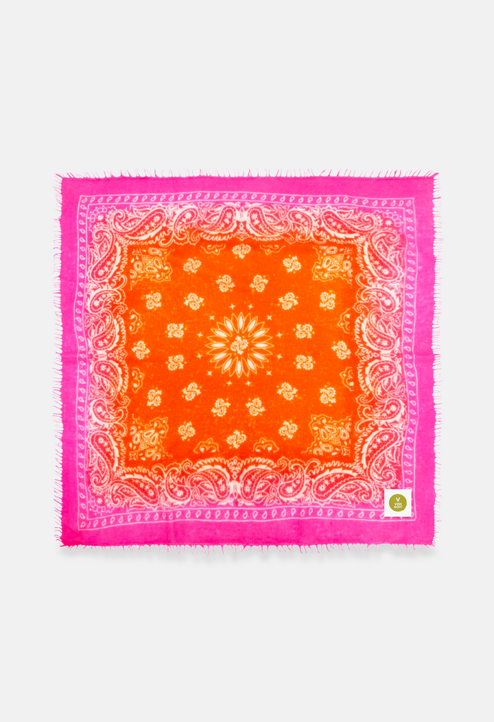 Bandana Paisley AM XL mit Fransen