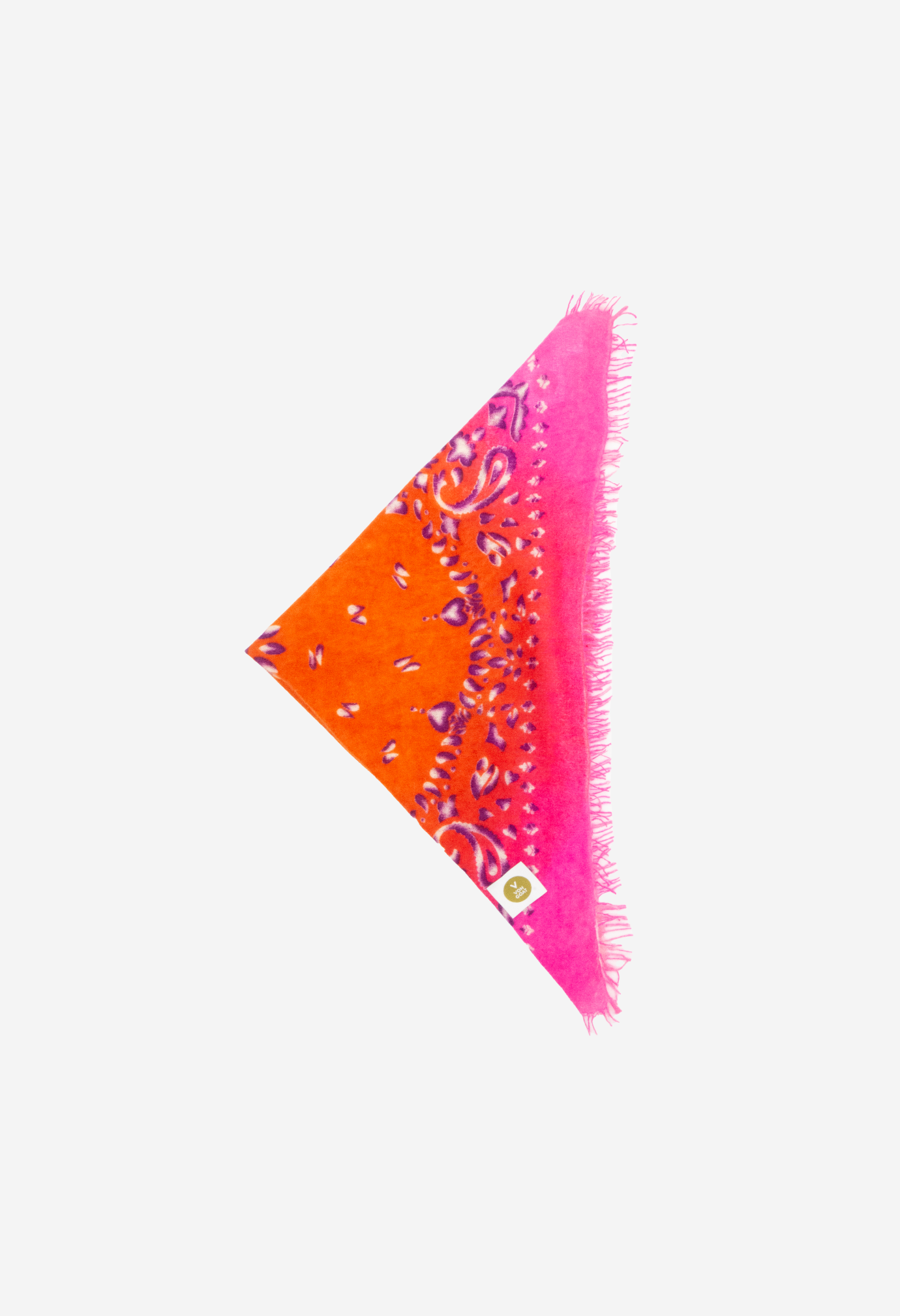 Bandana Paisley AN mit Fransen
