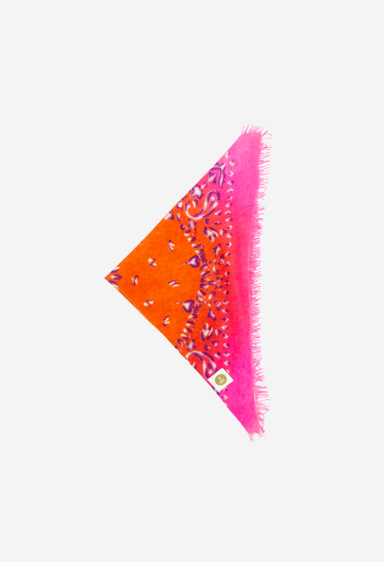 Bandana Paisley AN mit Fransen