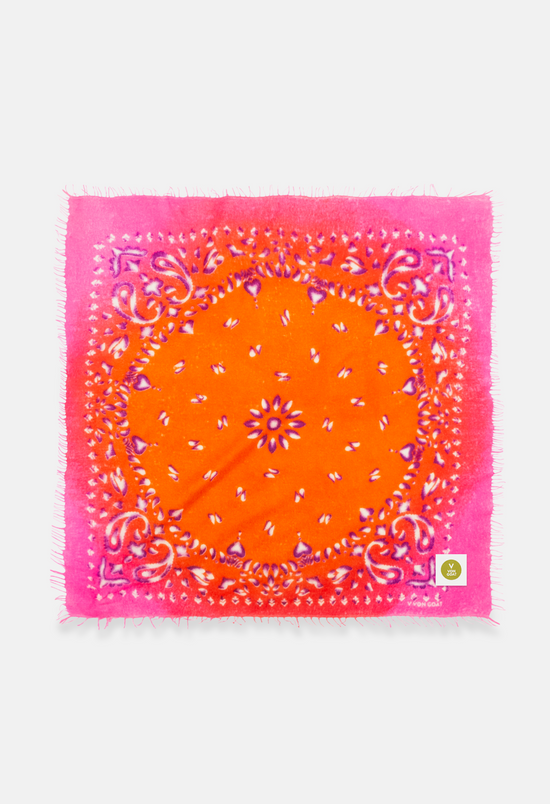 Paisley Bandana with Fringes