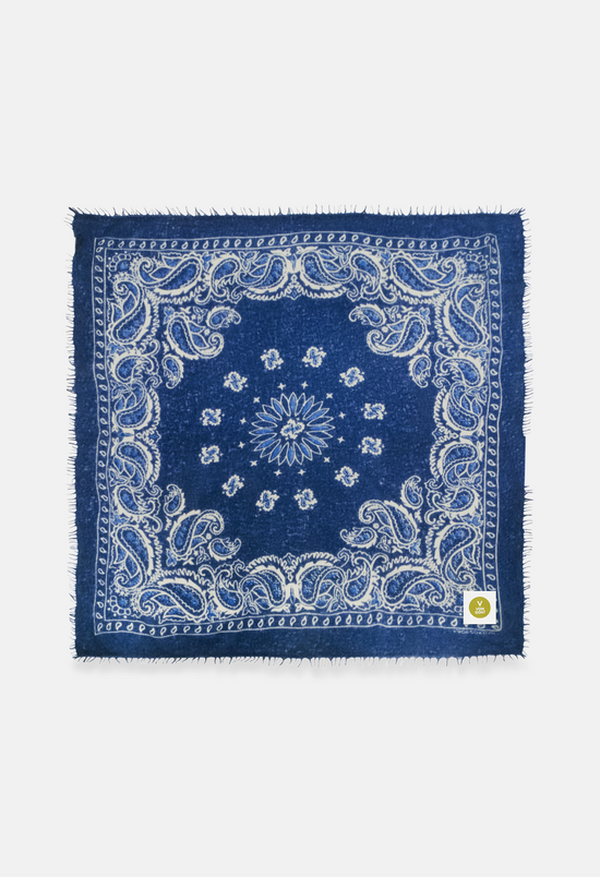 Bandana Paisley AU XL mit Fransen