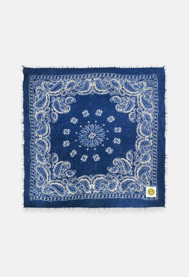 Bandana Paisley AU XL mit Fransen