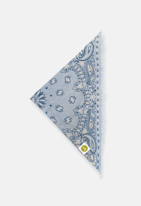 Bandana Paisley C XL mit Fransen