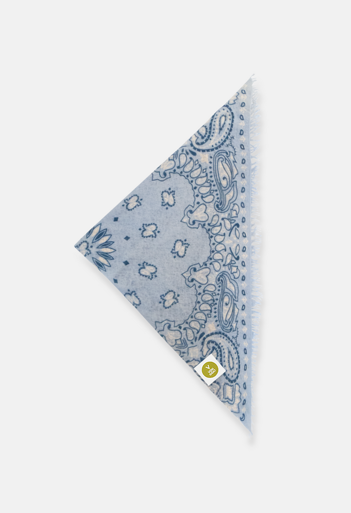 Bandana Paisley C XL mit Fransen