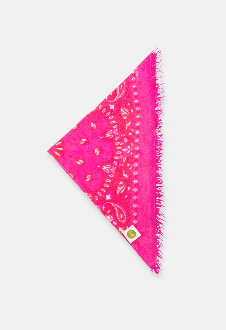 BANDANA CALVINA E XL with fringes