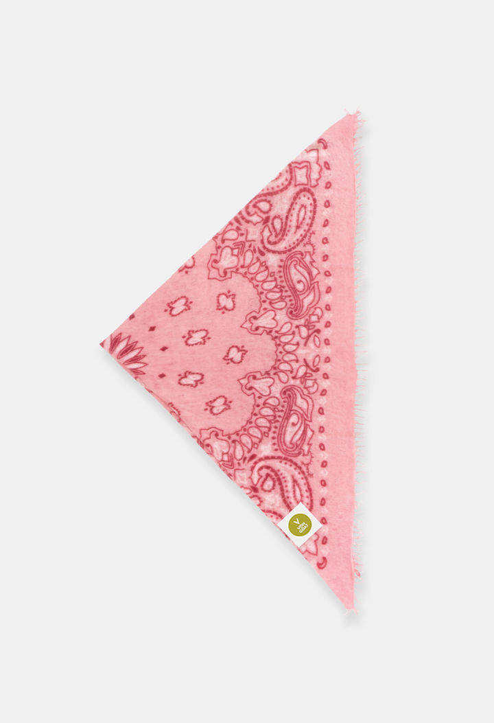 Bandana Paisley F XL mit Fransen