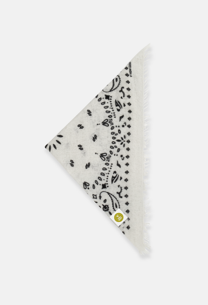 Bandana Paisley U XL mit Fransen