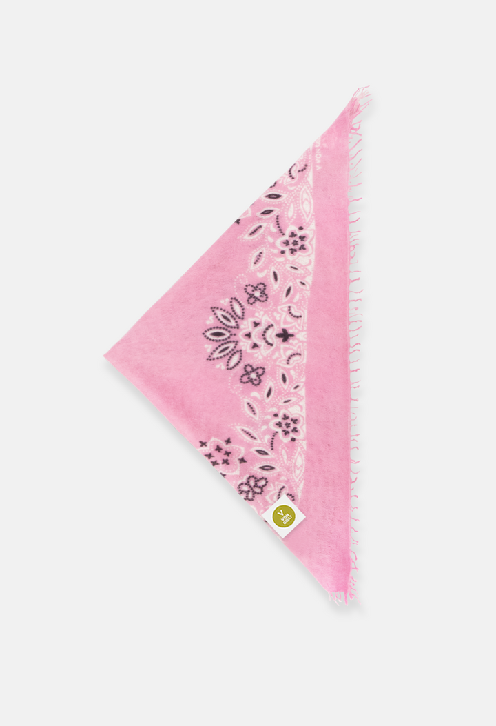 Bandana Paisley X XL mit Fransen