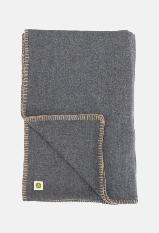 BLANKET MELANGE DARK GREY