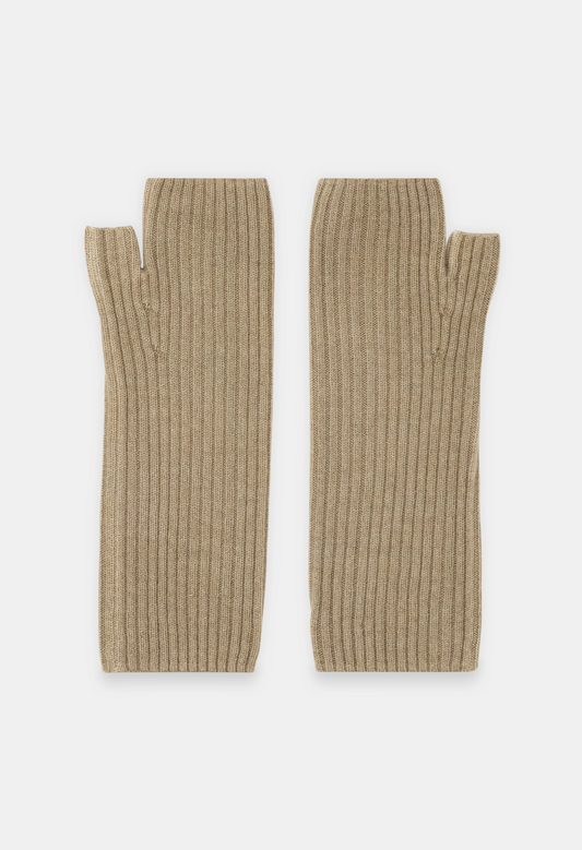 FINGERLESS MITTENS PLAZA TAUPE