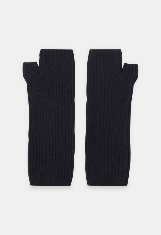 FINGERLESS MITTENS NIGHT BLUE