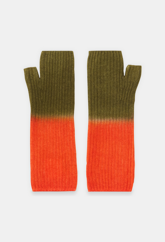 FINGERLESS MITTENS ORANGE D./POONHILL 